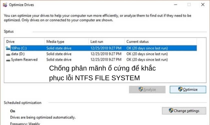 NTFS FILE SYSTEM