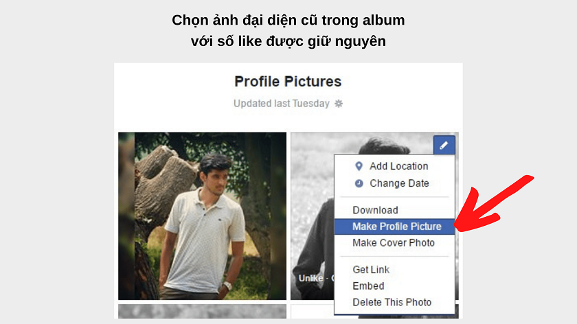 Cách đổi ảnh đại diện tạm thời Facebook đặt avatar theo giờ ngày tu