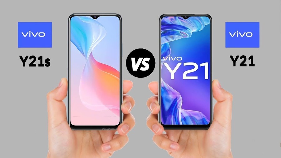 Thiết kế điện thoại Vivo Y21 và Vivo Y21s