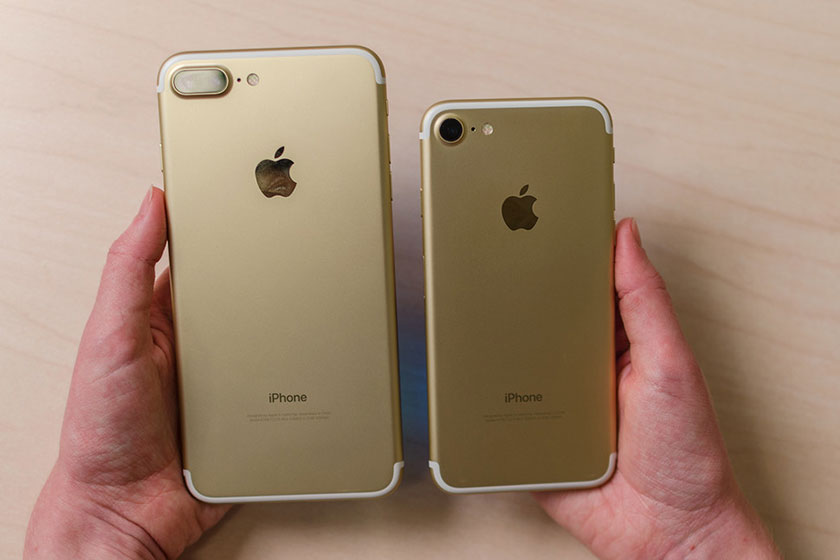 so sánh iPhone 7 thường và 7 Plus