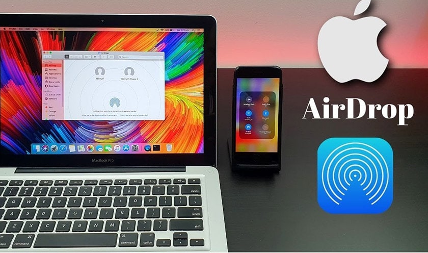 Hướng dẫn cách bật Airdrop trên Macbook và iPhone cực dễ