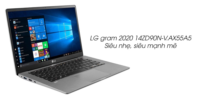Laptop LG gram 2020 14ZD90N-V.AX55A5