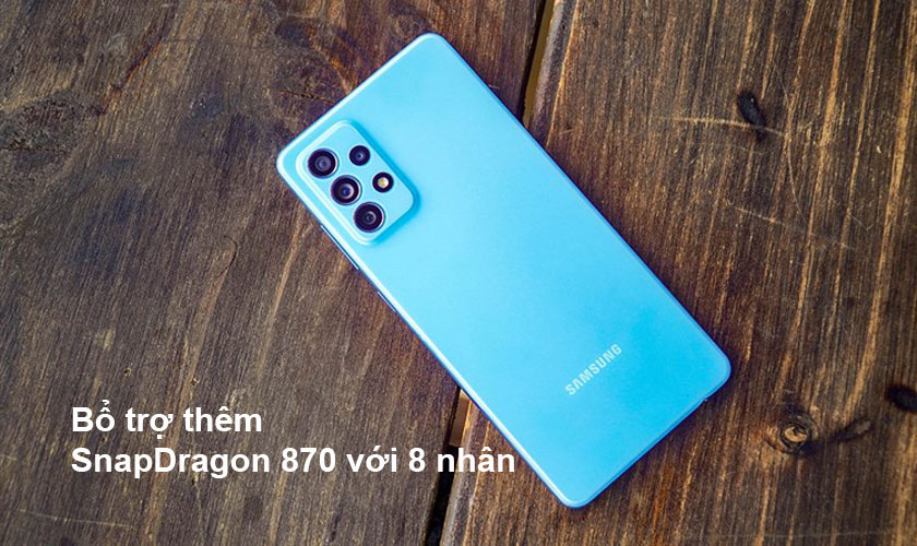 Tính Năng Samsung Galaxy A73 được hỗ trợ SnapDragon 870 