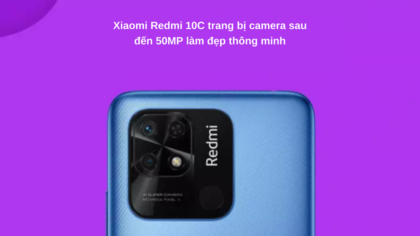 Cụm camera Redmi 10C chất lượng cao