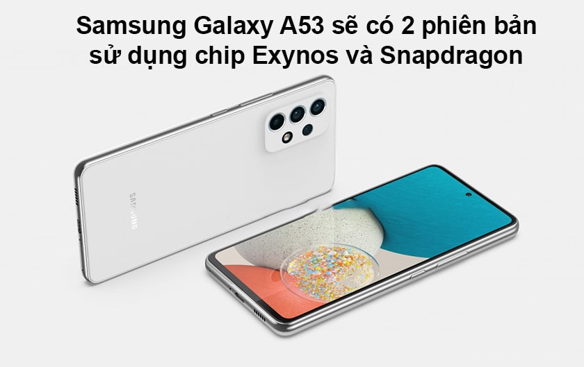 Samsung Galaxy A53 có bao nhiêu phiên bản