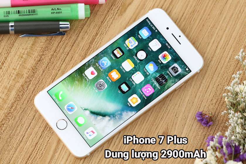 Dung lượng pin iPhone 7 Plus
