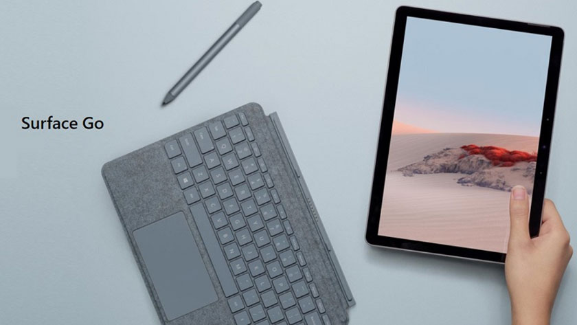 Surface Go được thiết kế nhỏ gọn, linh động