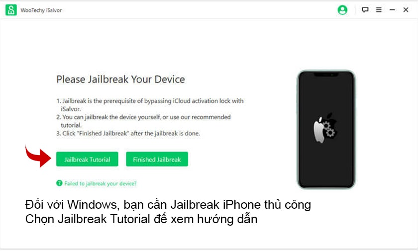 Cách sử dụng WooTechy iSalvor để mở khóa iCloud