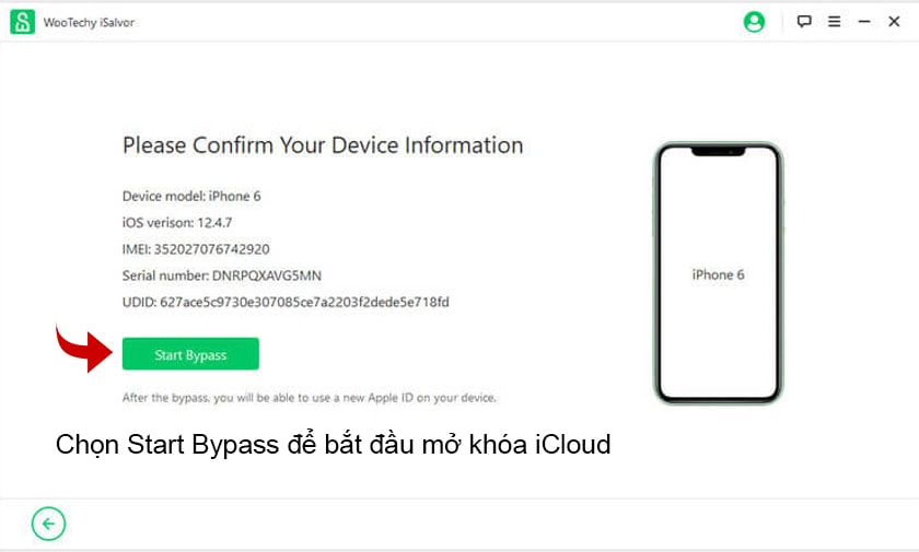 Cách sử dụng WooTechy iSalvor để mở khóa iCloud