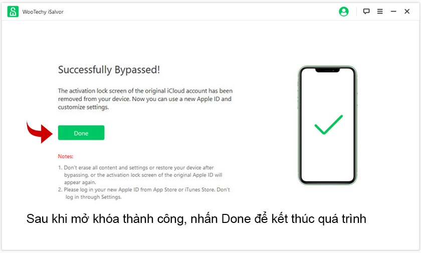 Cách sử dụng WooTechy iSalvor để mở khóa iCloud