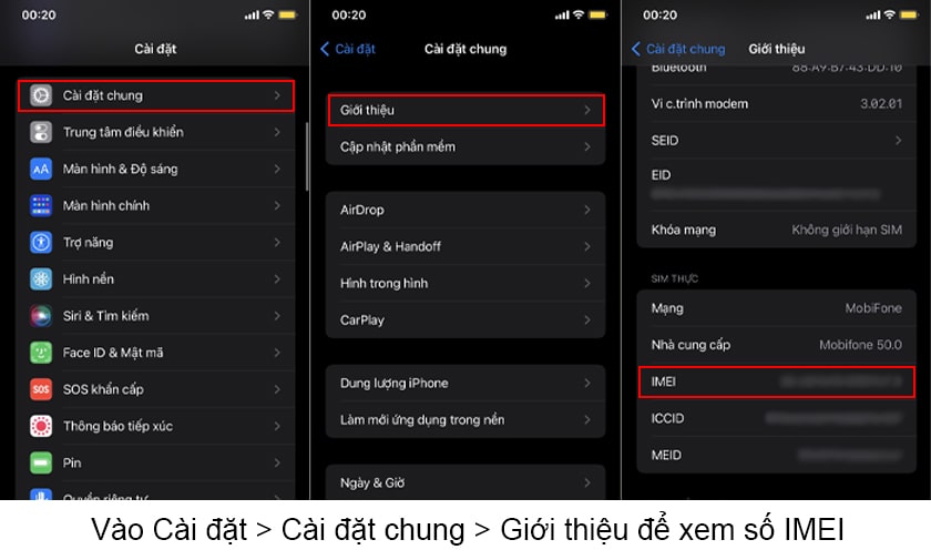 Mở khóa điện thoại iPhone dính iCloud không cần phần mềm bằng IMEI