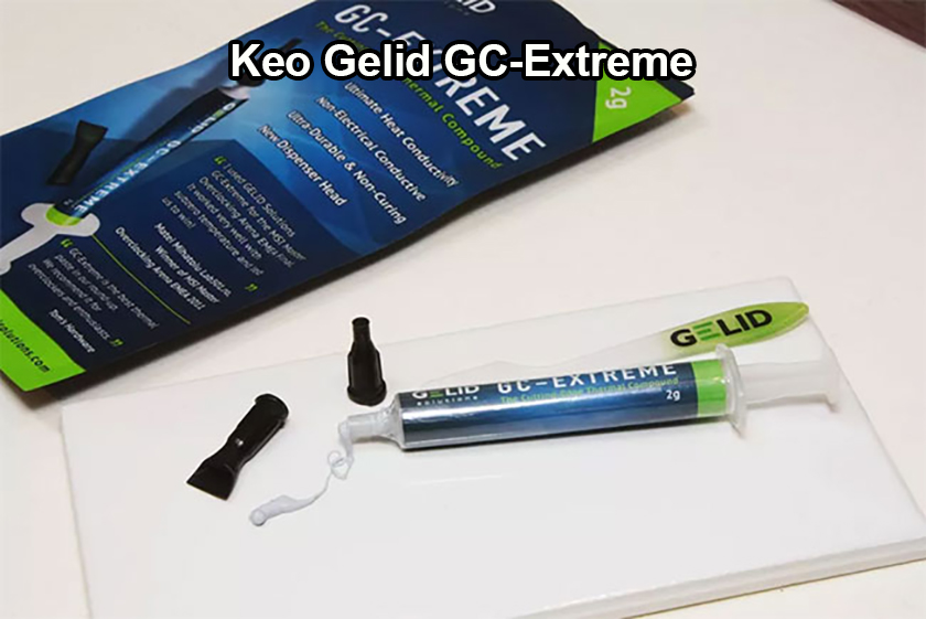 Gelid GC-Extreme một trong các loại keo tản nhiệt tốt nhất