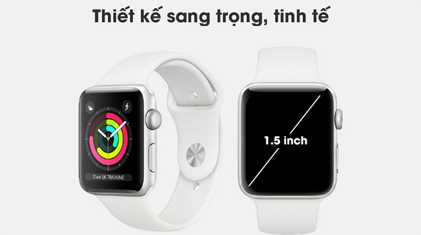 Thiết kế apple watch series 3