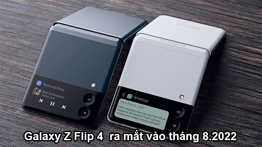 Galaxy Z Flip 4 khi nào ra mắt?
