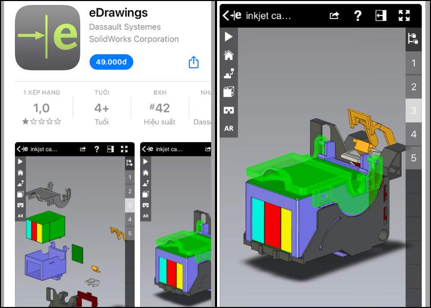 Phần mềm vẽ 3D trên điện thoại chuyên nghiệp và dễ sử dụng