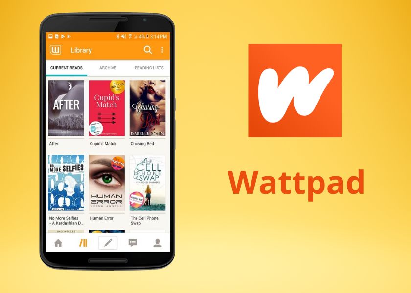 app đọc truyện wattpad