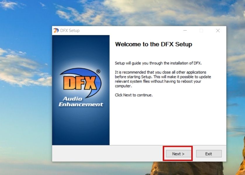 dùng phần mềm dfx audio enhancer giúp chỉnh sound thêm âm thanh 
