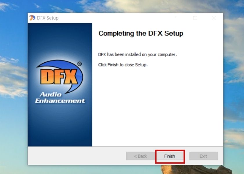 dùng dfx audio enhance điều chỉnh sound windows 10 cực dễ