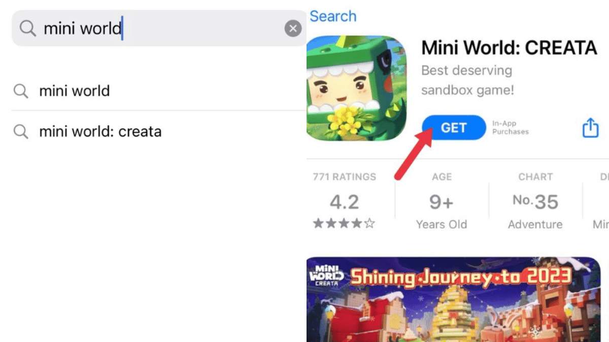 Cách tải game Mini World: CREATA miễn phí trên điện thoại và máy tính