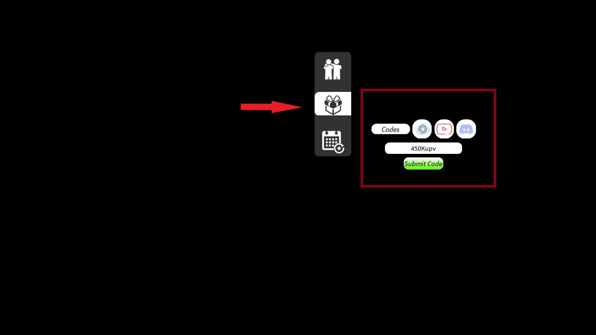 Nhập code vào ô