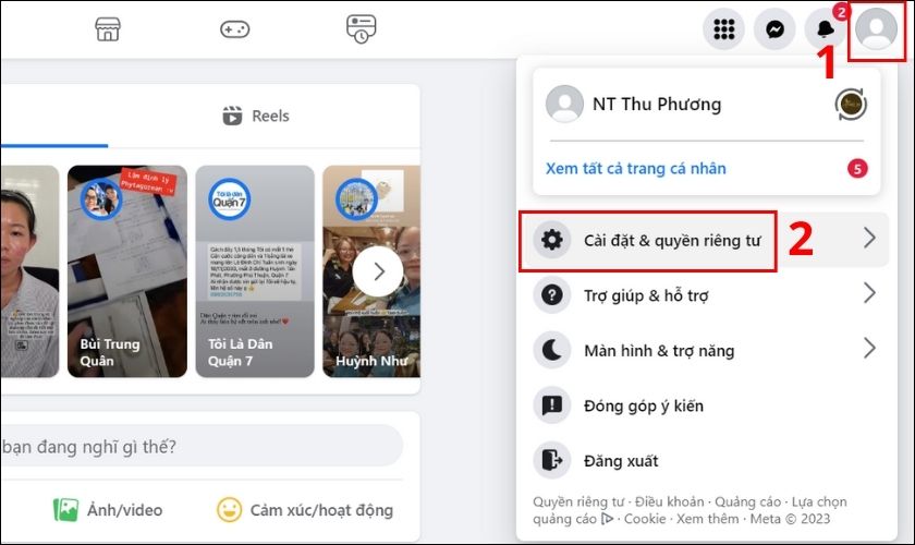 Tải bản sao lưu để lấy lại tin nhắn Messenger đã xóa