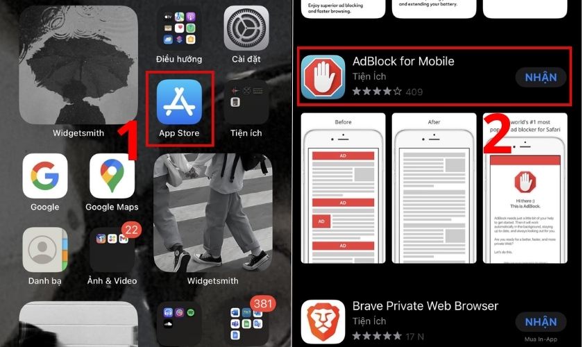 Cách tải Adblock trên iOS