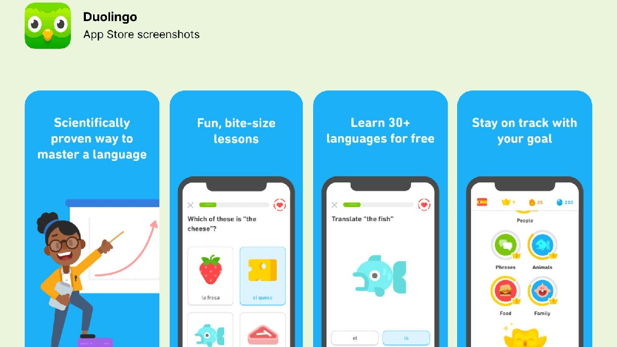 Tổng quan về ứng dụng Duolingo