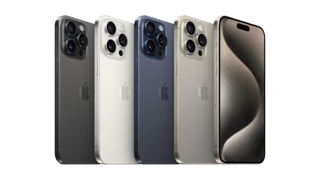 iphone 15 pro có mấy màu