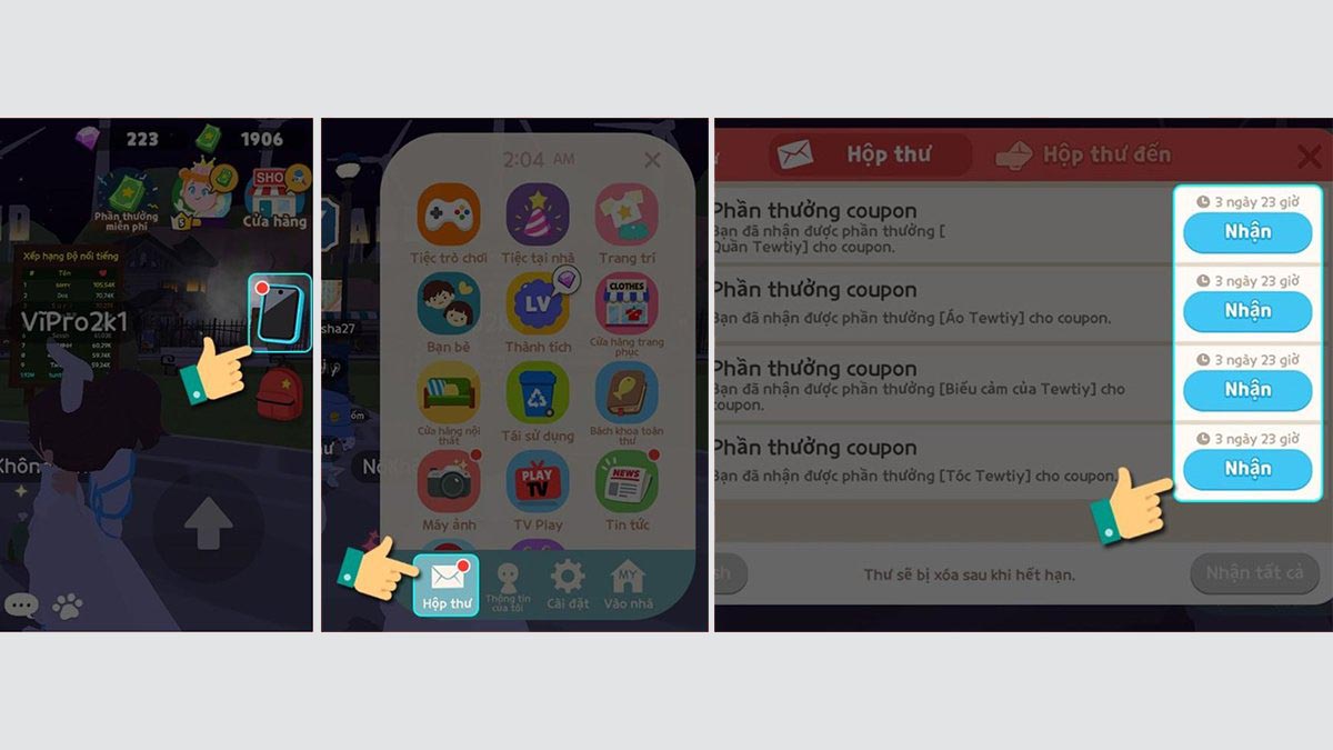 Cách nhập code Play Together trên iOS từ web