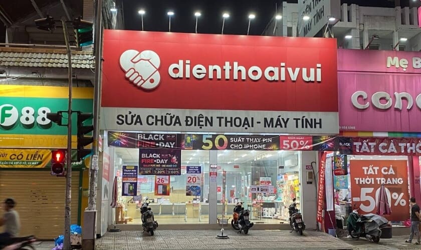 Địa điểm sửa chữa điện thoại uy tín 