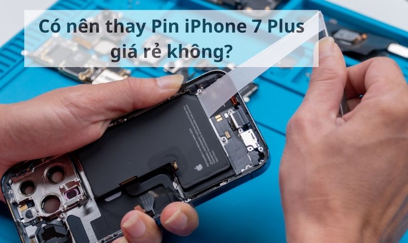 Có nên thay pin iPhone 7 Plus giá rẻ không?