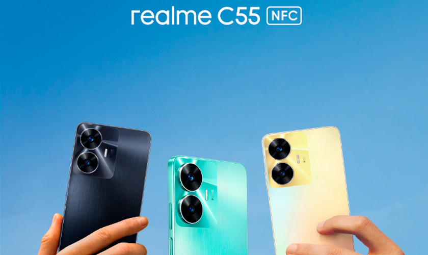 Điện thoại Realme C55 có nhiều màu sắc đẹp ấn tượng