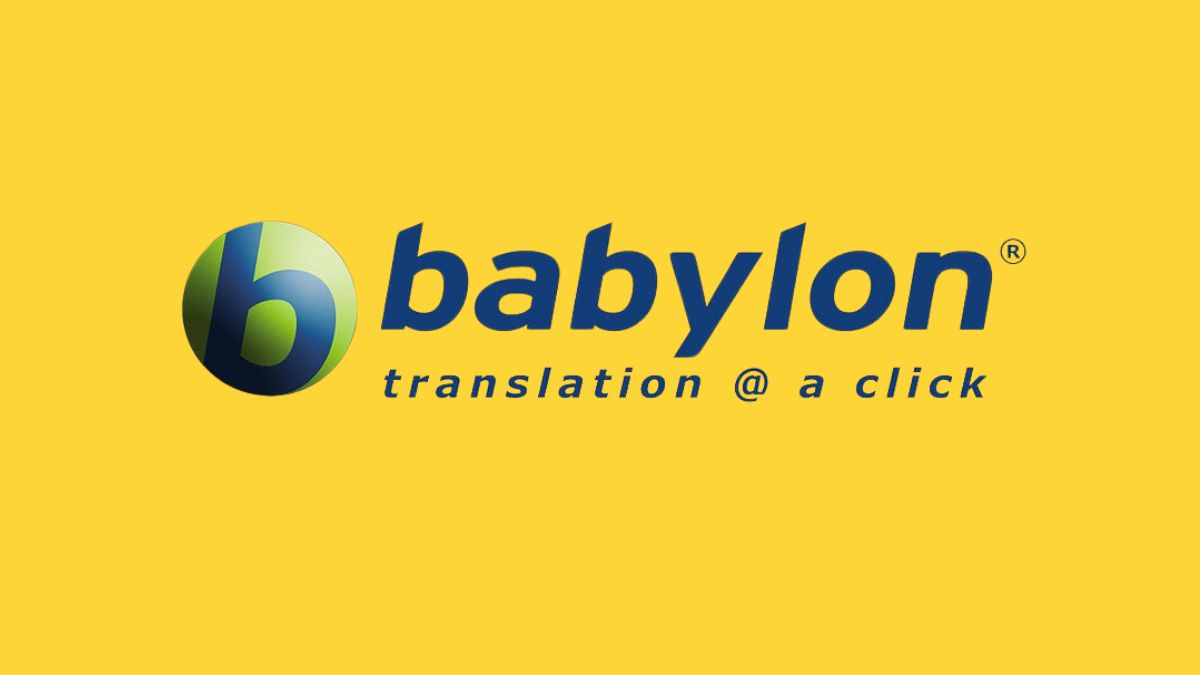 Babylon: Phần mềm dịch tiếng Anh sang tiếng Việt offline