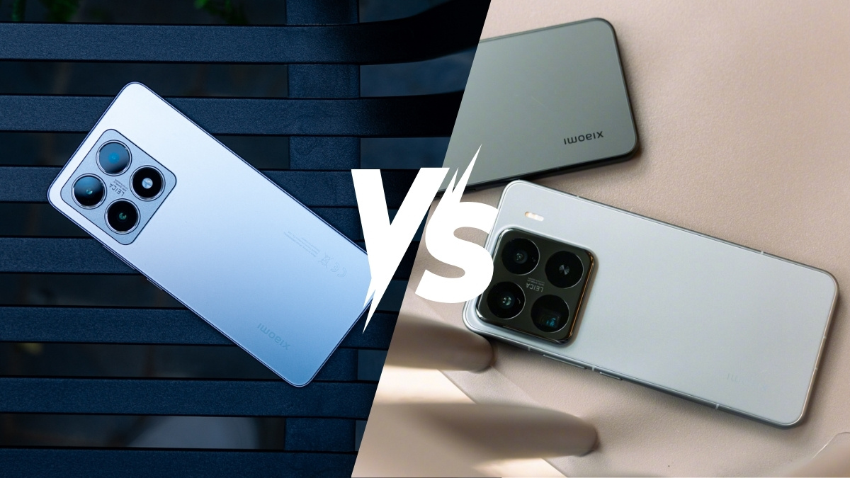 So sánh Xiaomi 15T và 15T Pro về thiết kế